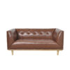 Louis 2 seater Mocha 1