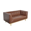 Louis 2 seater Mocha 2