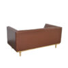 Louis 2 seater Mocha 3