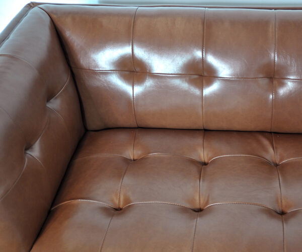 Louis 2 seater Mocha 7