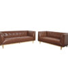 Louis 2+3 seater Mocha