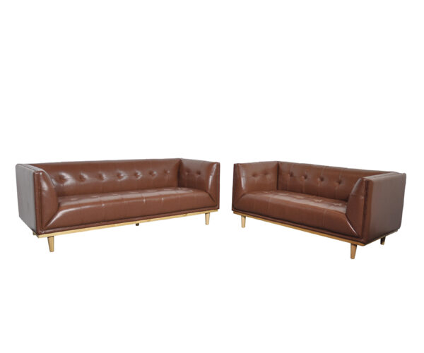 Louis 2+3 seater Mocha