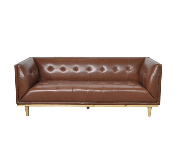 Louis 3 seater Mocha 1