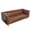 Louis 3 seater Mocha 2