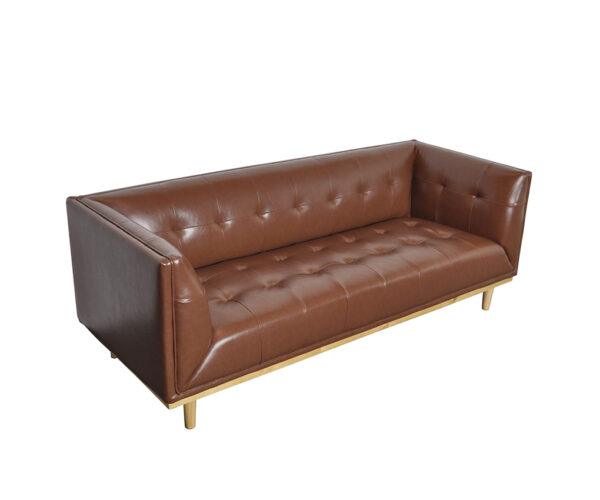 Louis 3 seater Mocha 2